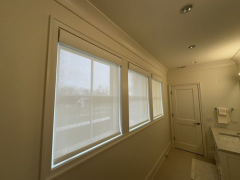 CASE STUDY: CUSTOM LUTRON TRIATHLON MOTORIZED SHADES INSTALLATION