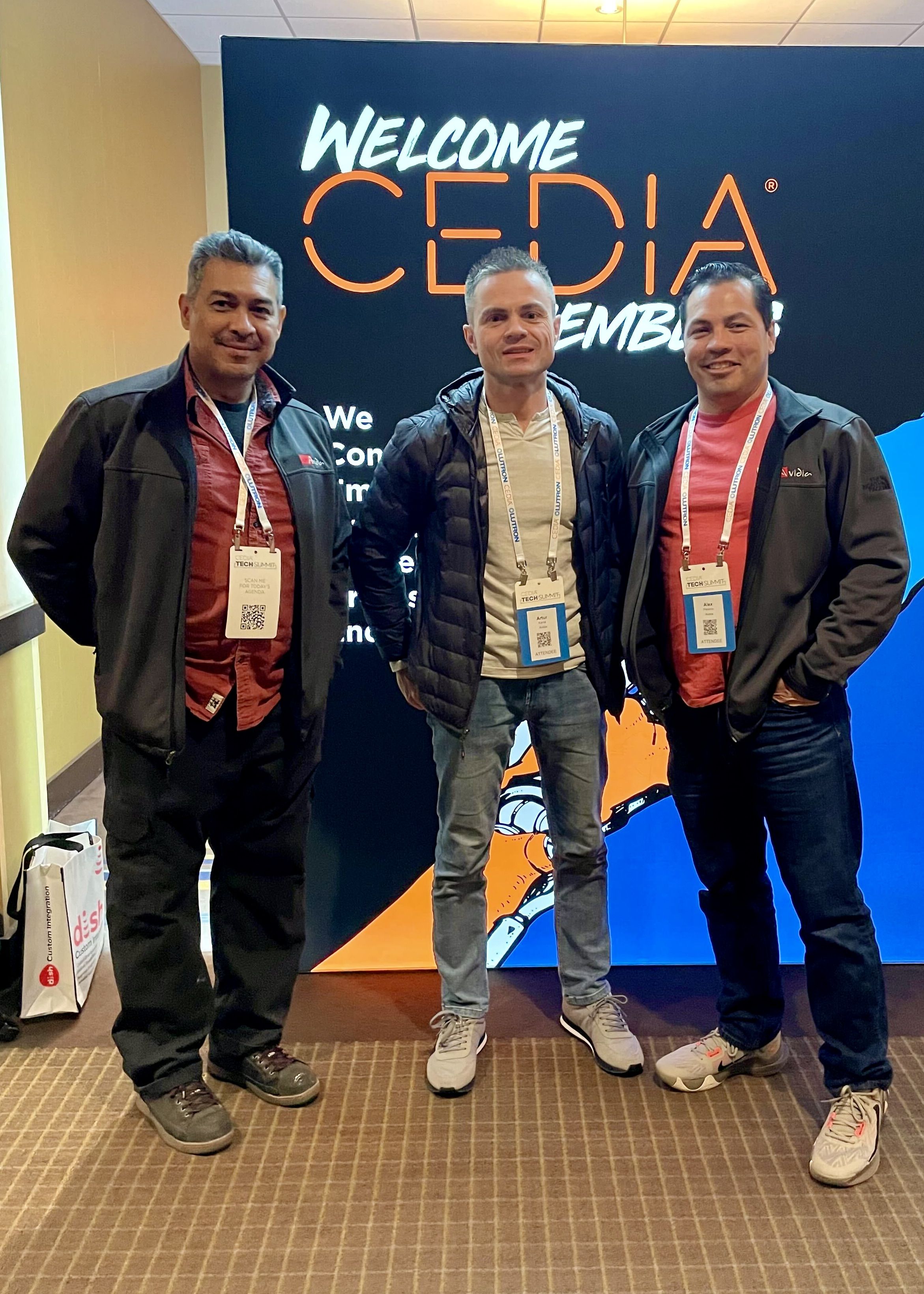 Avidia team members attend CEDIA event